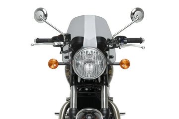 TRIUMPH BONNEVILLE T 120 BLACK [2025] – R-Racer Scheibe – Schwarz
