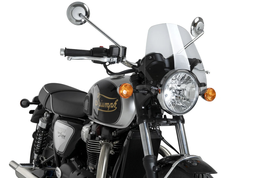 TRIUMPH BONNEVILLE T 120 BLACK [2025] – Racingscheibe – Schwarz