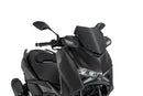 YAMAHA X-MAX 300 TECH MAX [2025] - V-Tech Line Sport Windschutzscheibe | Mattschwarz | PUIG 22571J