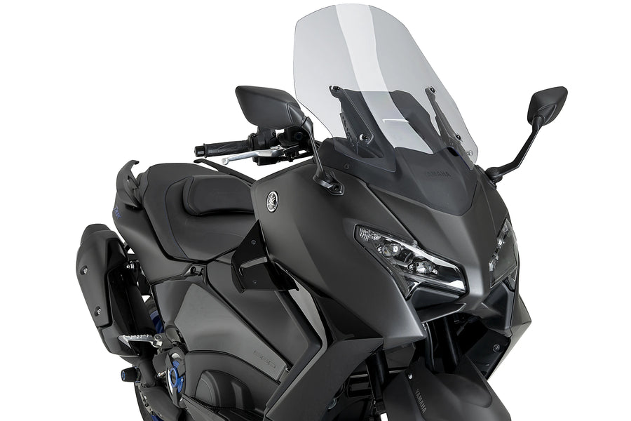 YAMAHA T-MAX 560 TECH MAX [2025] - Spoiler D12 | Nero | PUIG22606N