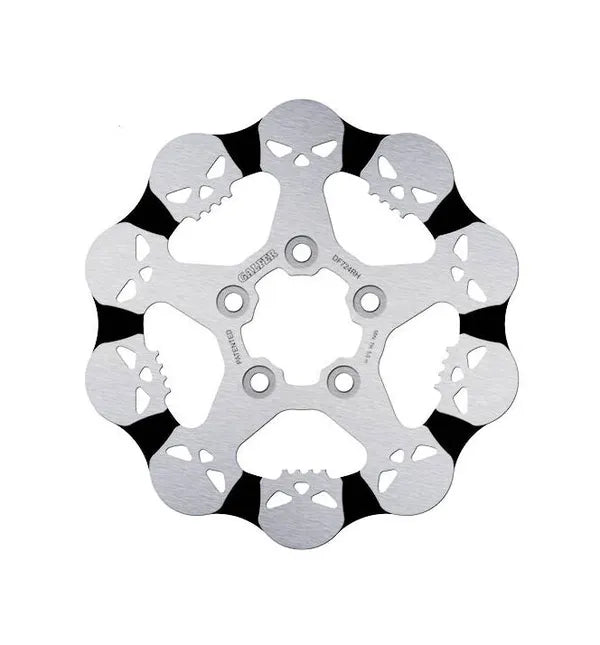 Harley-Davidson XL 883 R Roadster [2009-2010, 2013] - Fixed brake disc Skull - Image 3