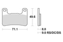 KAWASAKI NINJA 1000 [2020] - Dual Sinter brake pads
