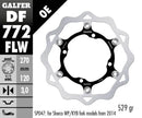 Sherco 5.1 510 I Supermoto [2008] - disco freno a onda flottante, scanalato - immagine 4