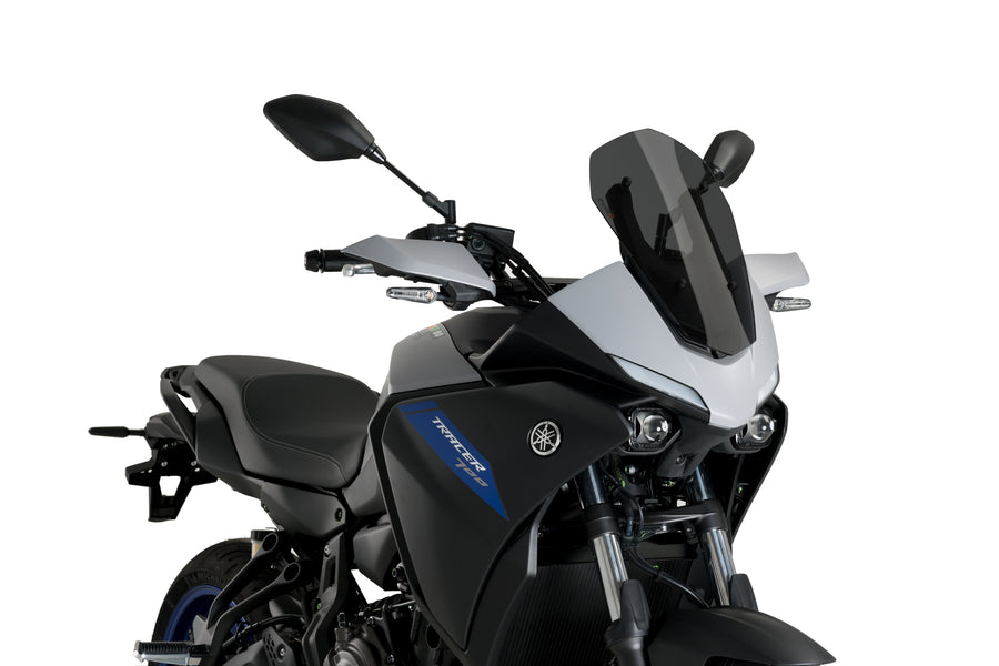 YAMAHA TRACER 7 GT [2024] – parabrezza sportivo – nero