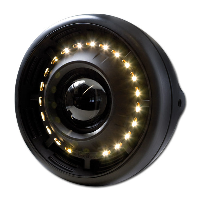 Suzuki SV 650 – Angel-Eye-Scheinwerfer Schwarz