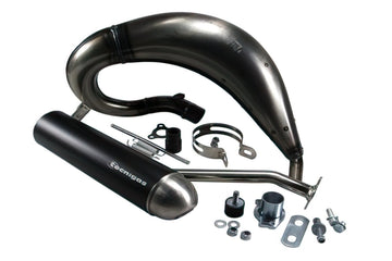 Derbi Senda R X-Race Trail '05 - '10 50 2T D50B0 - Scarico E-NOX STEEL