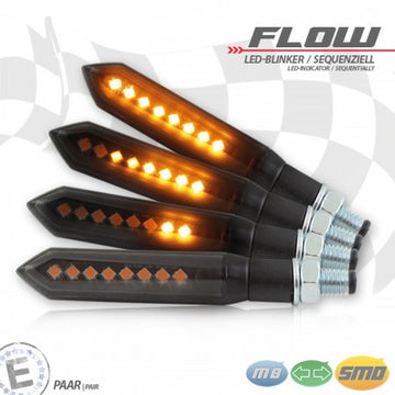 Kawasaki Z 650 – FLOW Lauflicht-LED-Blinkerpaar