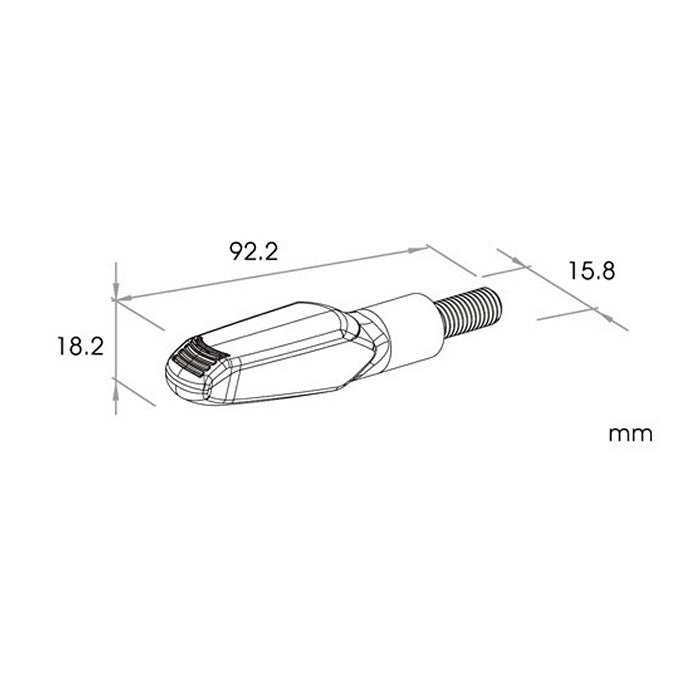 BMW R nineT – Jet running light LED indicator pair