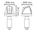 Ducati Monster 600 – Knight LED bar end indicators pair