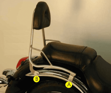 Kawasaki VN 900 CLA [2006-2017] - Sissybar senza ponte per bagagli - 0