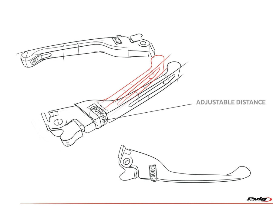 HONDA FORZA 125 [2020] – Leva ciclomotore – argento