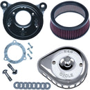 Harley-Davidson FLRT 1690 Freewheeler [2015-2016] - Mini Teardrop Stealth Luftfilter-Kit – Oberfläche: Silber – Bild 1