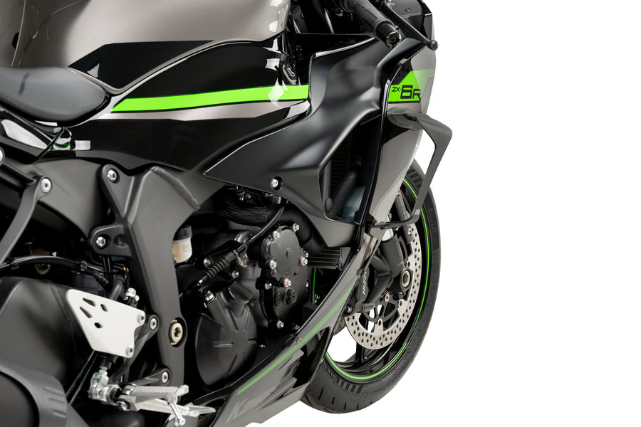 KAWASAKI ZX-6R NINJA [2025] – Spoiler laterale gara – Nero opaco