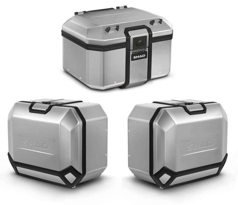 Triumph Tiger 900 Rally [SHAD] - Terra Full Pack 142 L – Topcase 48 L + valigia laterale