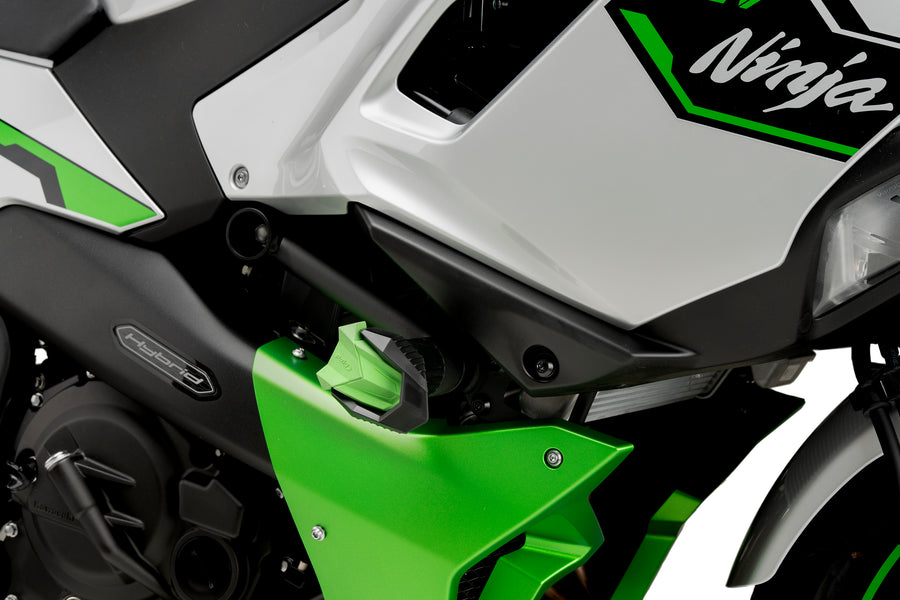 KAWASAKI NINJA 7 HYBRID [2025] – Crash Pad R19 – Nero