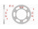 CF Moto 800 MT Touring [2023-2024] - Kettenkit 520 XHR4 - 16/45-122 - Standard Kettenrad Stahl
