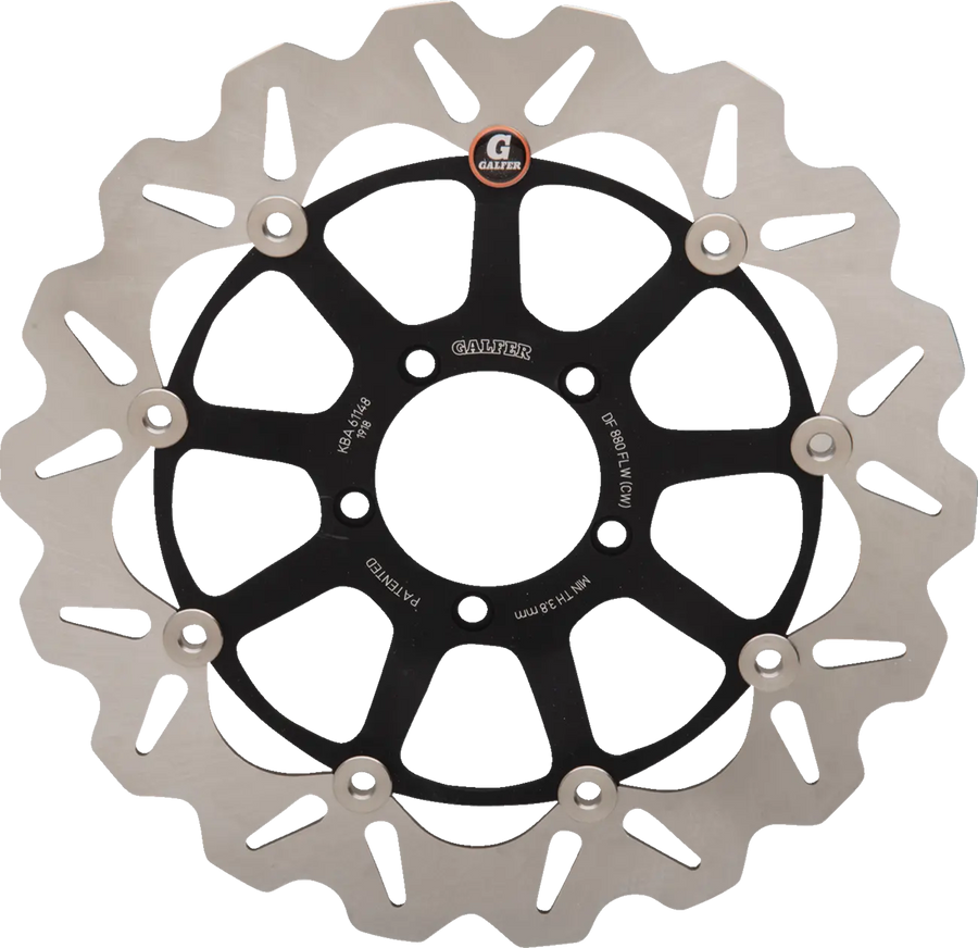 Ducati PANIGALE V2 890 [2025] - Brake disc - Type: Two-piece (floating) - Image 1