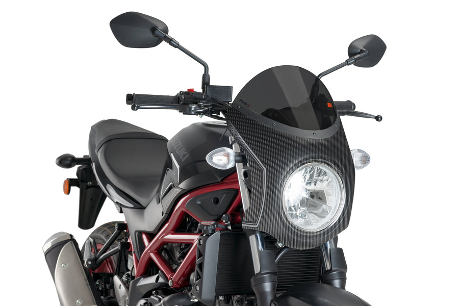 SUZUKI SV 650 [2025] – Retro-Verkleidungscheibe – Stark getönt