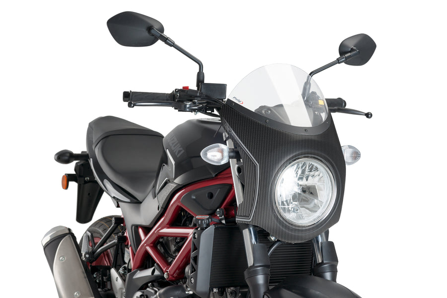 SUZUKI SV 650 [2025] – Retro-Verkleidungscheibe – Stark getönt