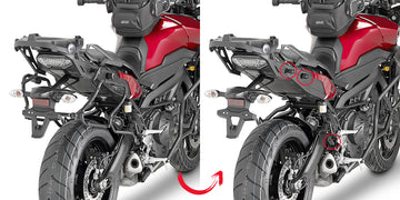 YAMAHA MT 09 TRACER [2015-2017] - Portavaligie laterale a sgancio rapido