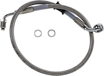 harley davidson flde [DRAG SPECIALTIES] – Edelstahl Bremsleitungs-Kit - 0
