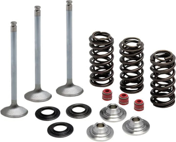 Yamaha LB 80 [KIBBLEWHITE] - Valvola di conversione in acciaio inox e kit molle di aspirazione