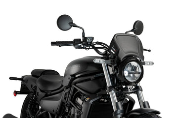 KAWASAKI ELIMINATOR 500 SE [2025] – frontalino in ALU – nero - 0