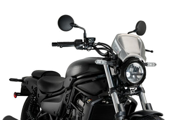 KAWASAKI ELIMINATOR 500 SE [2025] – ALU Frontplatte – Silber