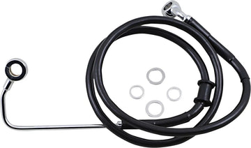 harley davidson fxsb [DRAG SPECIALTIES] – Verlängerte Edelstahl-Bremsleitung - 0