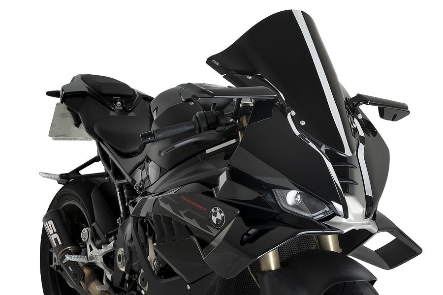 BMW S 1000 RR [2025] - PUIG R-Racer Scheibe | Schwarz | PUIG 3641N