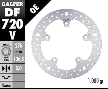 Bmw R 1200 Rt ABS [2015-2016] - Disco freno tondo fisso – foto 2