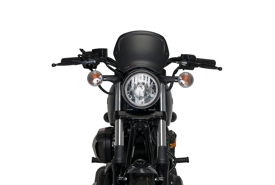 YAMAHA XV 950 R [2020] - ABS-Frontplatte | Mattschwarz | PUIG 3812J