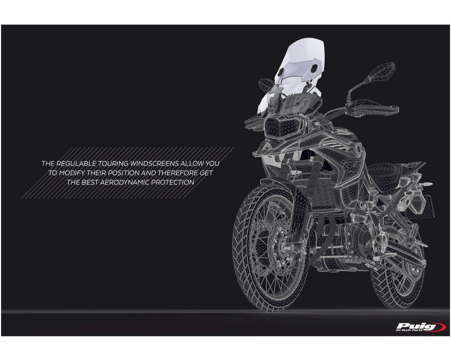 BMW F 800 GS [2025] – Verstellbare Scheibe – Stark getönt