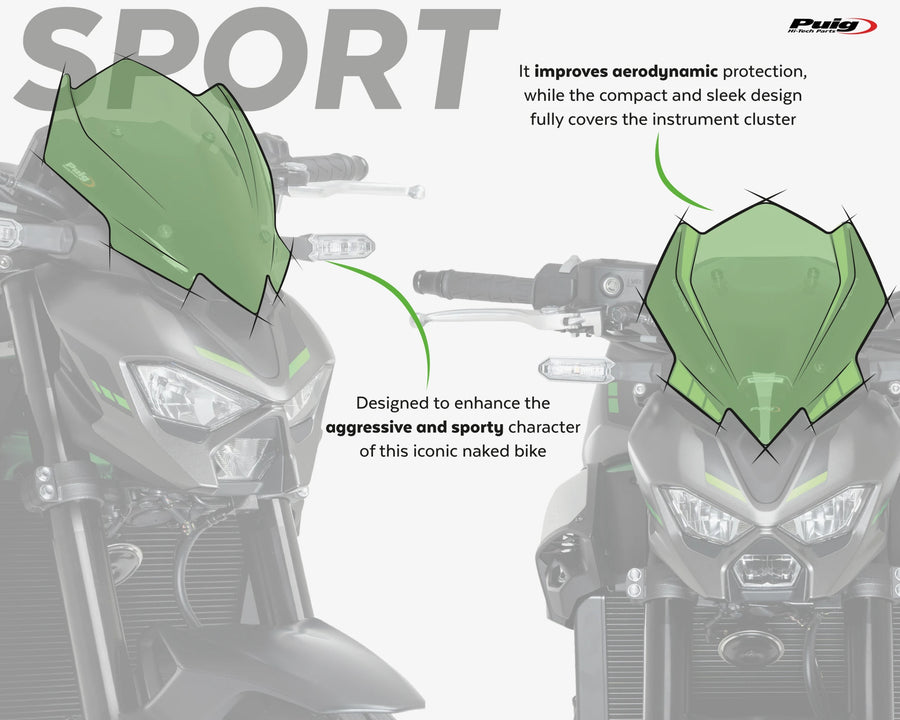 KAWASAKI Z 900 SE [2025] – New Generation Sport – Schwarz