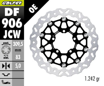 Triumph Bonneville 1200 Speedmaster [2025, 2025-2026] - BRAKE DISC FLOATECH WAVE - Picture 2