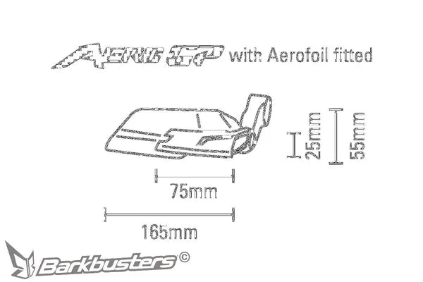 BMW K 1100 LT 100 [BARKBUSTERS] – AERO-GP Hebelprotektor