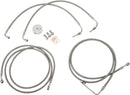 Harley Davidson fltruse [LA CHOPPERS] - Kit linea freno in acciaio inossidabile-2