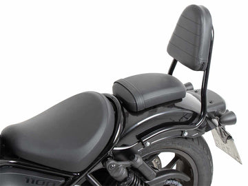 Honda CMX 1100 Rebel [2021-2024] - Sissybar senza ponte per bagagli Black Gloss Pipe Version