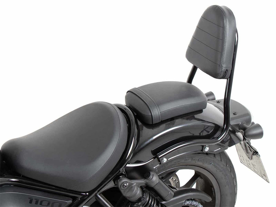 Honda CMX 1100 Rebel [2021-2024] - Sissybar ohne Gepäckbrücke schwarz glanz Rohrausführung