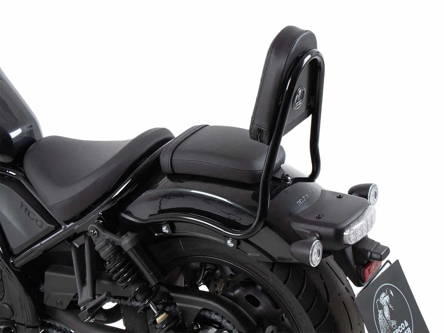 Honda CMX 1100 Rebel [2021-2024] - Sissybar ohne Gepäckbrücke schwarz glanz Rohrausführung