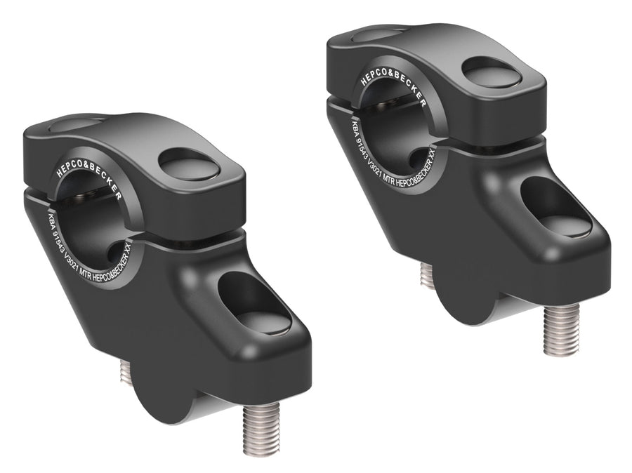 Suzuki GSF 650 [2004-2016] - Lenkererhöhung 30/21 mm / Ø 22,2 mm / schwarz