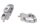 Honda Monkey 125 [2019-2026] - Lenkererhöhung 30/21 mm / Ø 22,2 mm / silber