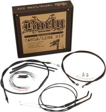 Harley Davidson Softail Street Bob Fxbb [BURLY BRAND] – Set cavi Jail Bar - 0
