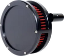 Harley-Davidson FXSTSSE3 1800 Softail Springer CVO [2009] - Kit filtro aria BA - Finitura: nero, rosso, trasparente - Immagine 7