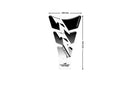 KAWASAKI Z 1000 [2012] – Spirit Tank Protector – Black-2