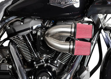 Harley-Davidson FLHTCUTG 1868 Tri Glide Ultra 114 [2025] - Tuned Induction Luftfilterkit – Oberfläche: Silber – Bild 2