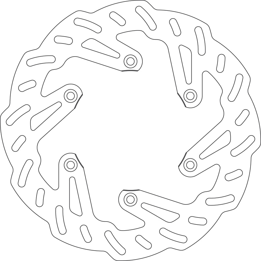 KAWASAKI KX 500 [1989-2004] - Rear brake disc