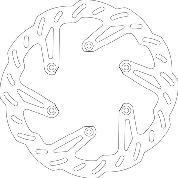 GAS GAS EC 450 [2003-2006] - Bremsscheibe Vorne
