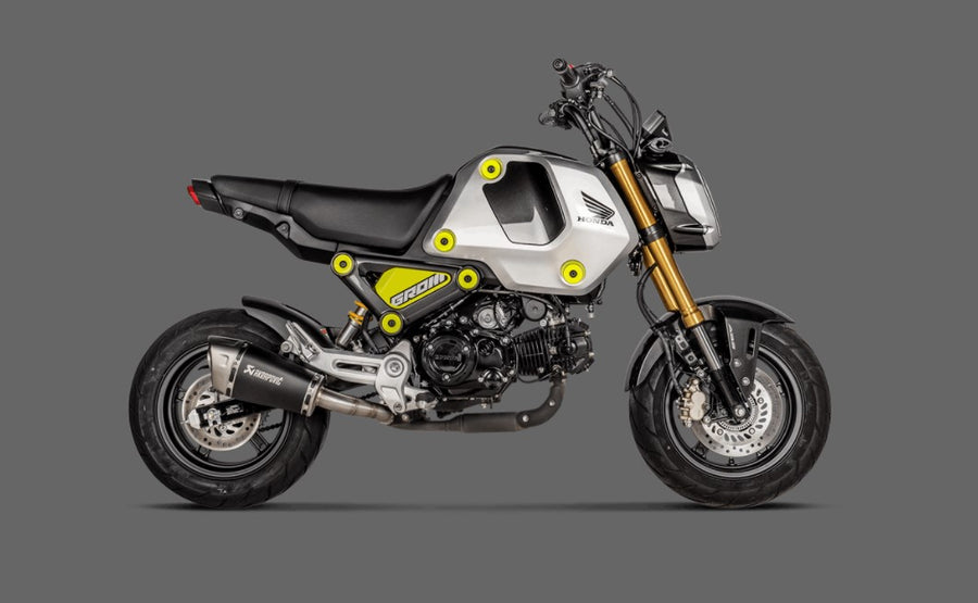 HONDA MSX 125 [2021-2025] - Impianto di scarico Slip-On (Titanio)