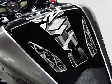 YAMAHA YZF 1000 R THUNDERACE [2002] – Protezione serbatoio Wings – argento
